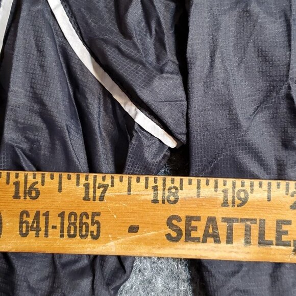 Adidas ClimaProof Wind Jacket Womens Medium Black Full Zip Golf Windbreaker - Picture 6 of 10